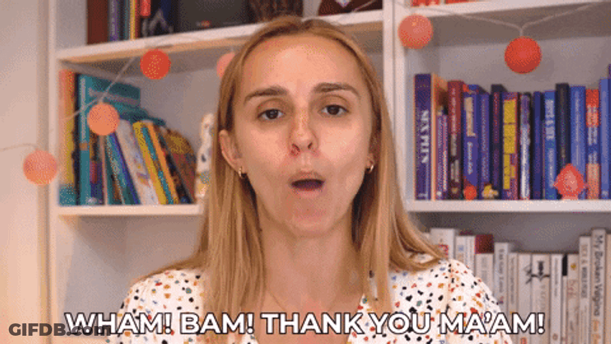 Wham Bam Hannah Thank You GIF