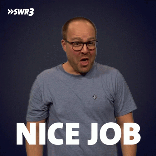 What A Great Nice Job GIF