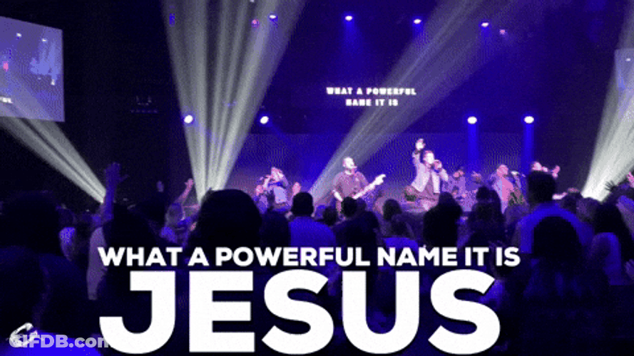 What A Powerful Name It Is Jesus GIF