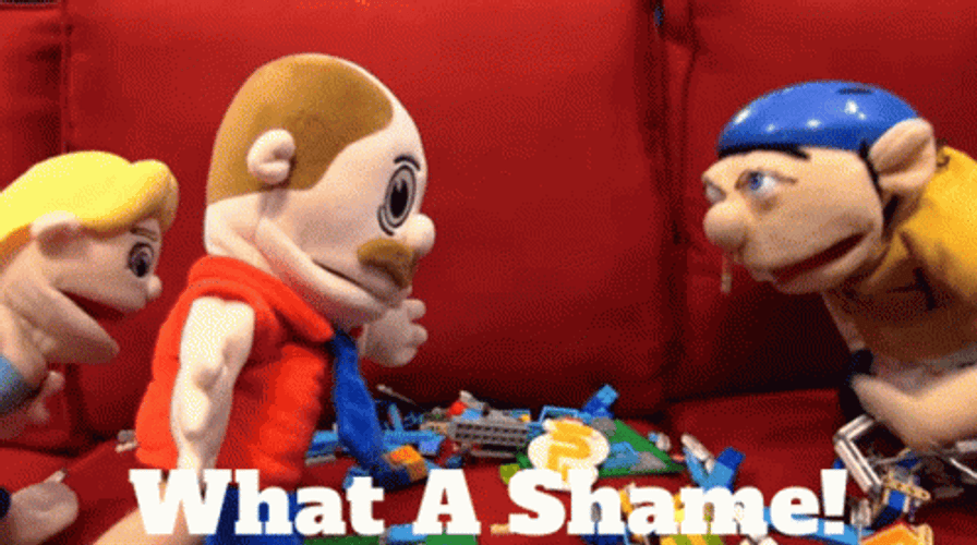 What A Shame Jeffy Puppet GIF