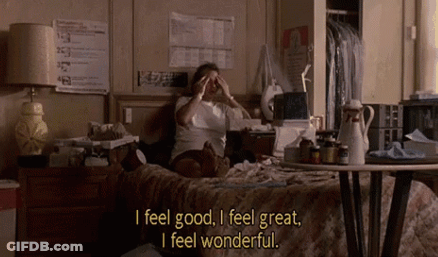 What About Bob Bill Murray Massaging Head GIF