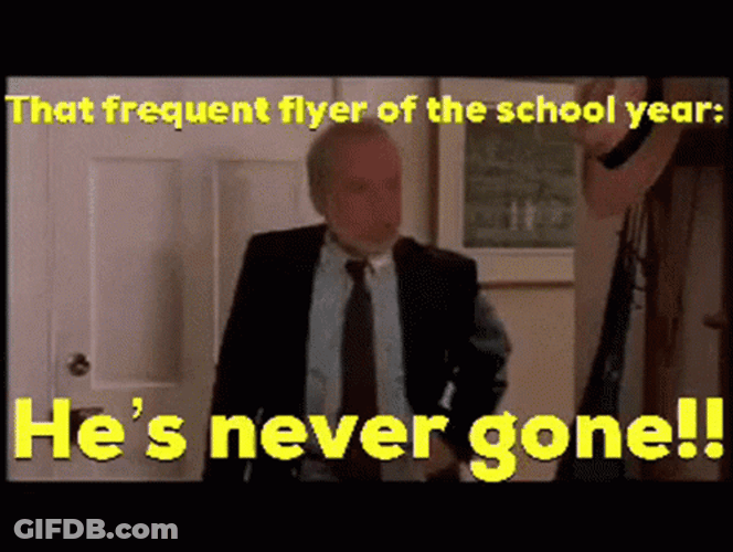 What About Bob He's Never Gone GIF