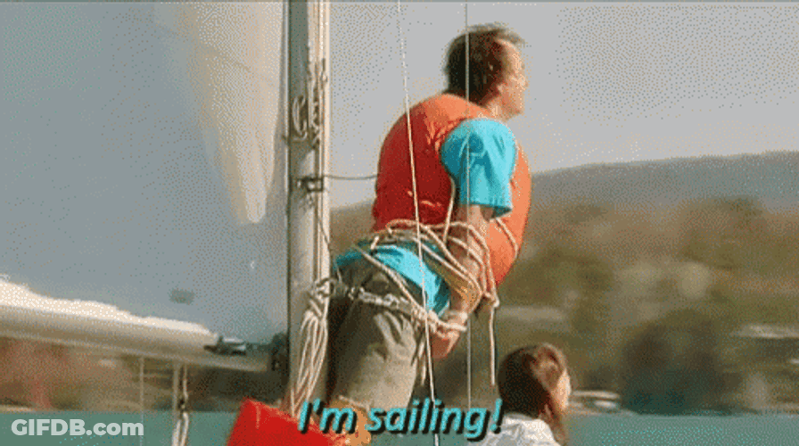 What About Bob I'm Sailing GIF