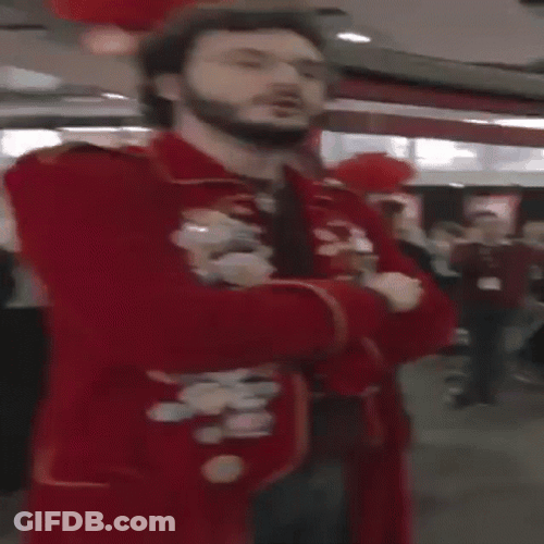 What About Bob Man In Red GIF