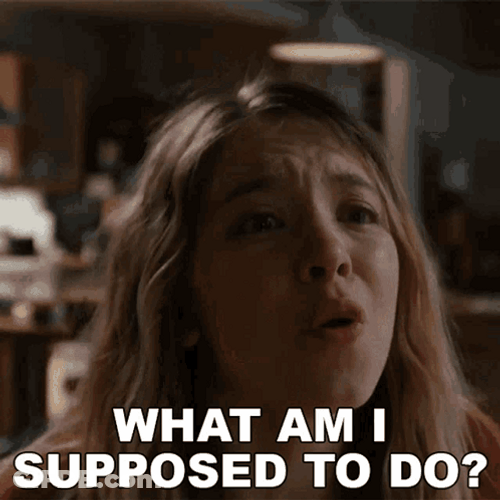 What Am I Supposed To Do Sydney Sweeney GIF