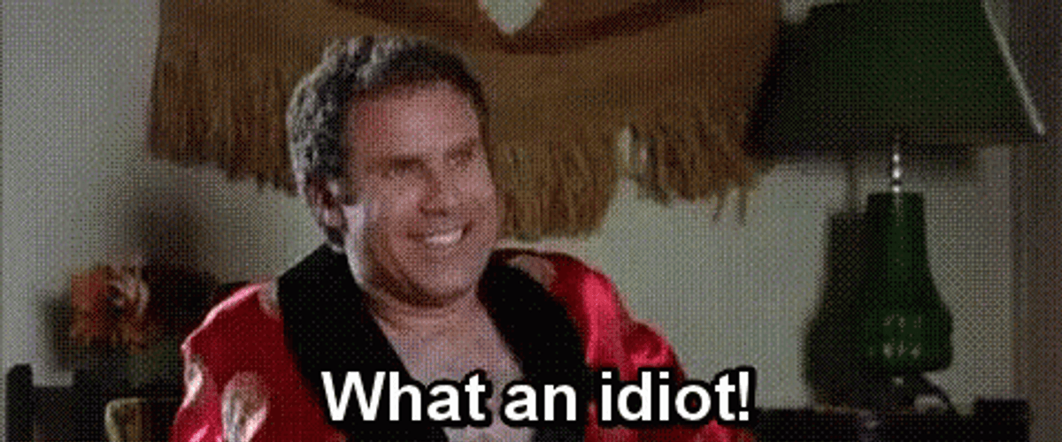 What An Idiot Laugh You Are An Idiot Will Ferrell GIF