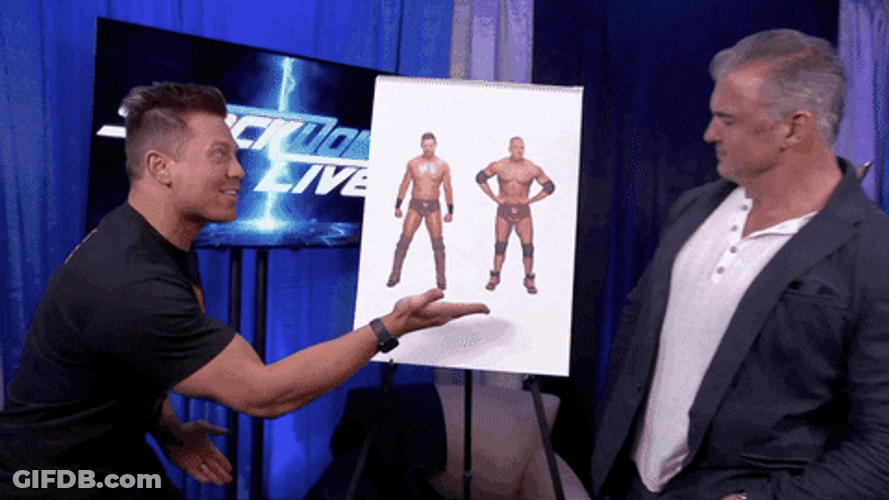 What Are Those Excited The Miz GIF