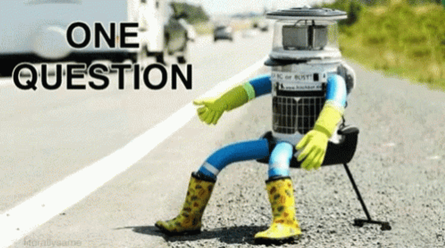 What Are Those HitchBOT Wellington Boots GIF