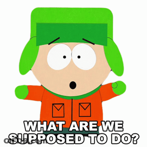 What Are We Supposed To Do GIF