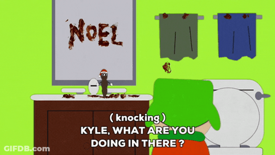 What Are You Doing Here Mr Hankey GIF