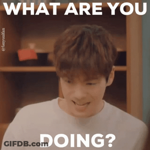 What Are You Doing Kim JungHyun GIF