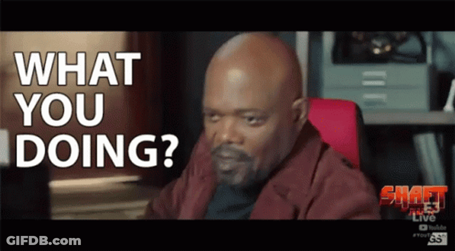 What Are You Doing Shaft GIF