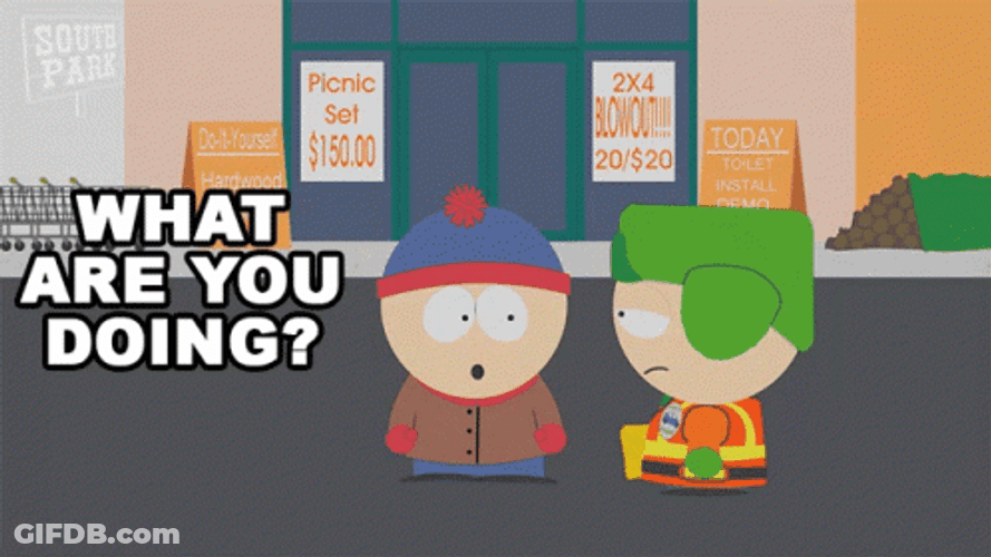 What Are You Doing Stan Marsh GIF