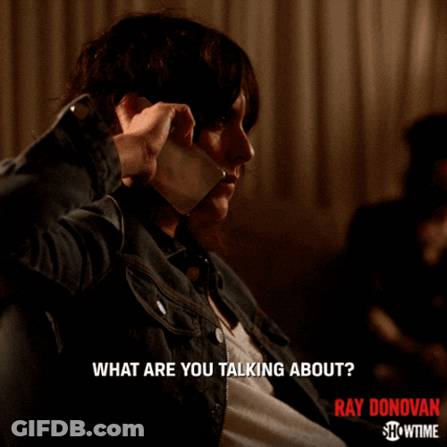 What Are You Talking About On Call GIF