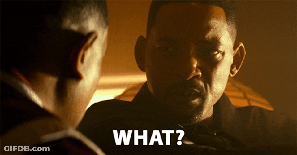 What Are You Talking About Will Smith GIF