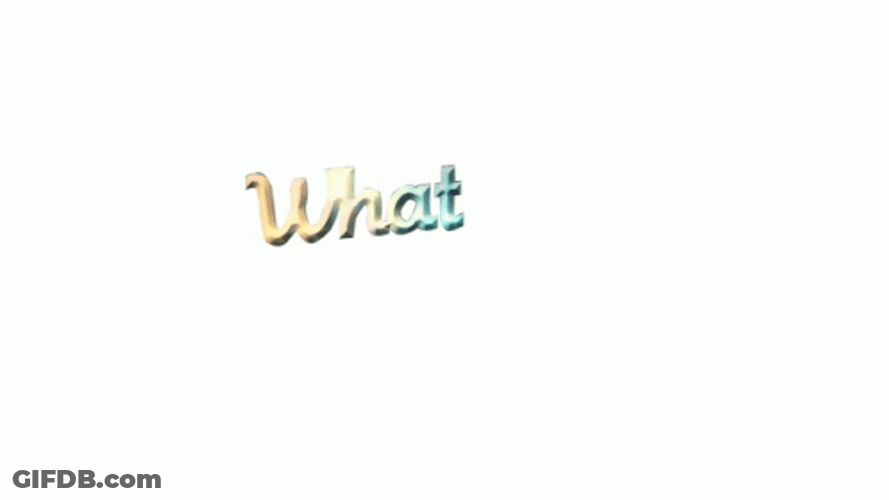 What Can I Do Now GIF