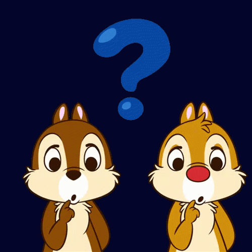 What Confused Disney Chipmunks GIF