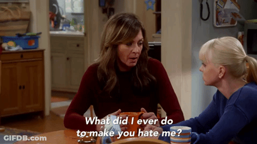 What'd I Do To Make You Hate Me GIF