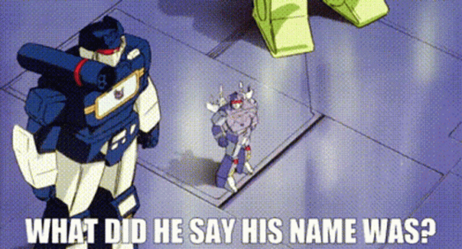 What Did He Say Meme The Transformers GIF