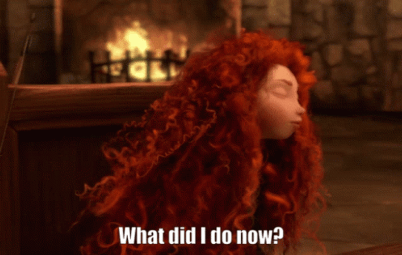 What Did I Do Now Merida GIF