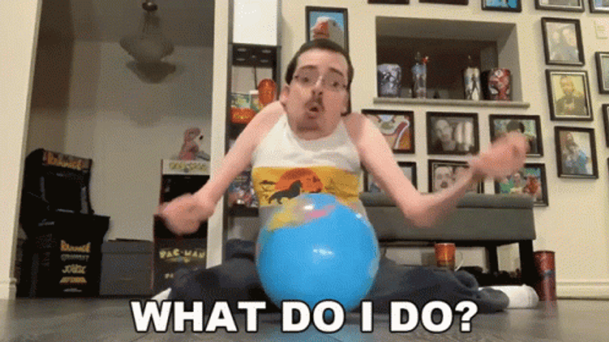 What Do I Do Globe GIF