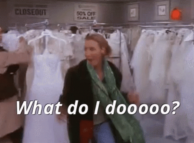 What Do I Do Phoebe Running GIF