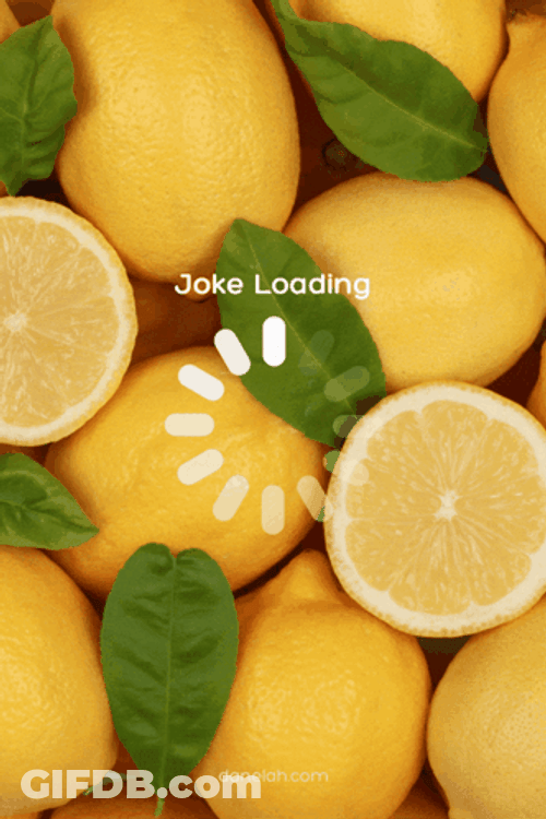 What Do You Call A Lemon Grenade GIF