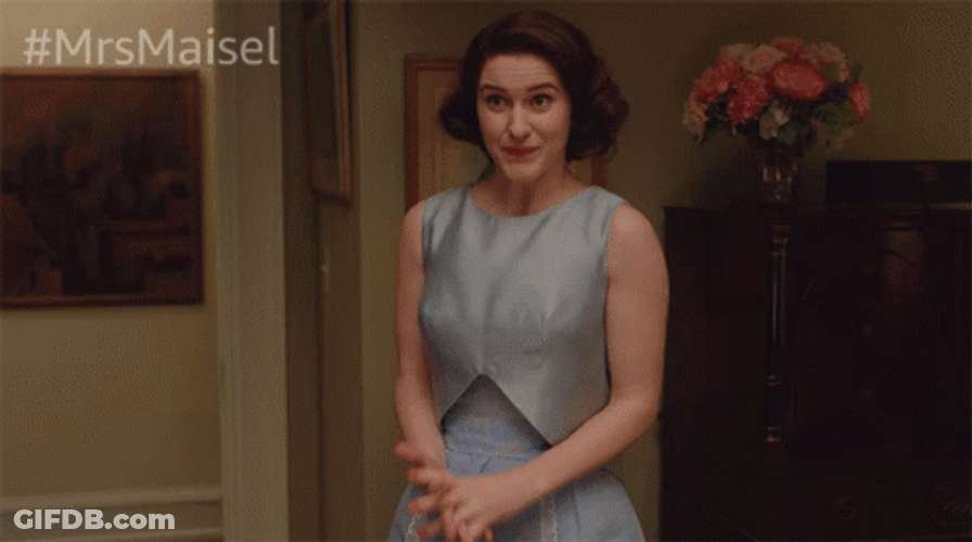 What Do You Think About Marvelous Mrs. Maisel GIF