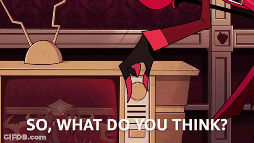 What Do You Think Alastor GIF
