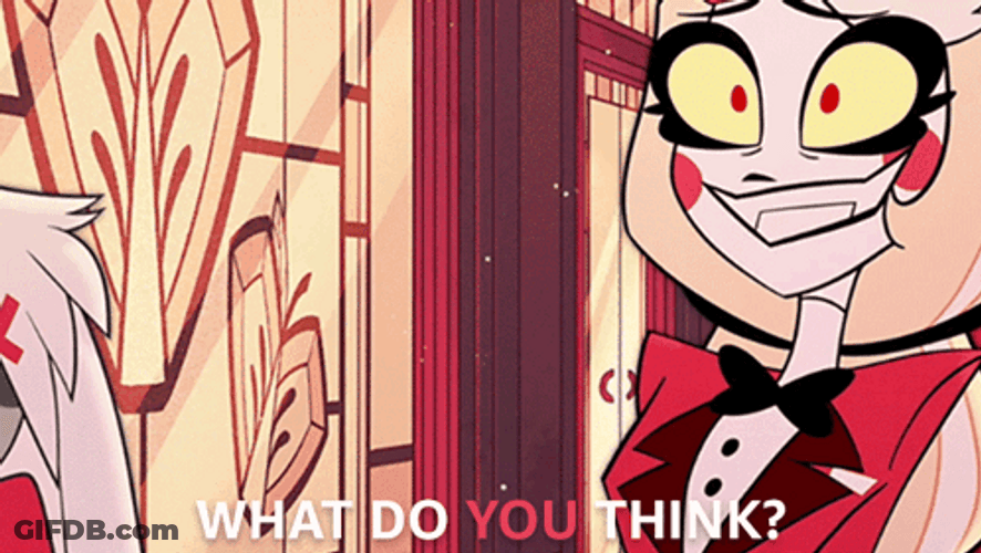 What Do You Think Charlie Morningstar GIF