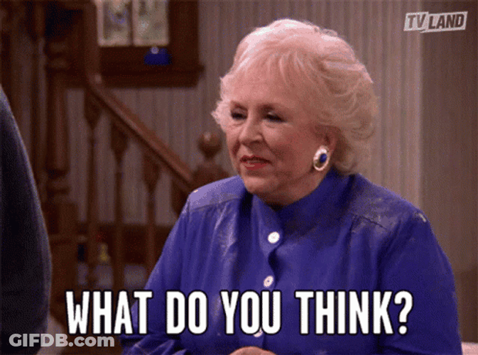 What Do You Think Doris Roberts GIF
