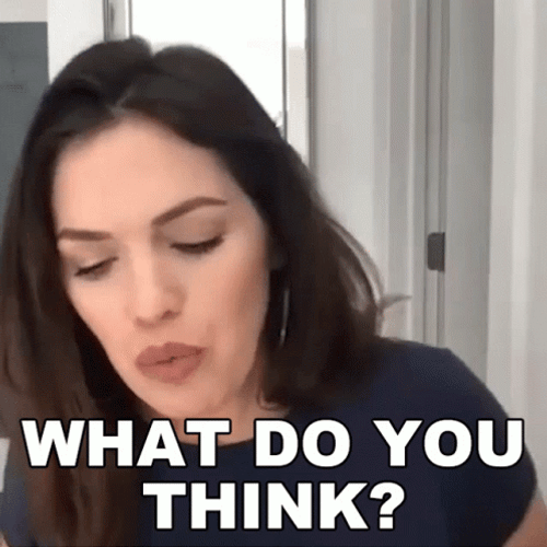 What Do You Think Sharzad Kiadeh GIF