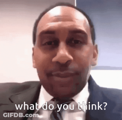 What Do You Think Stephen A. Smith GIF
