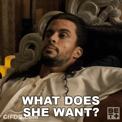 What Does She Want The Highest GIF
