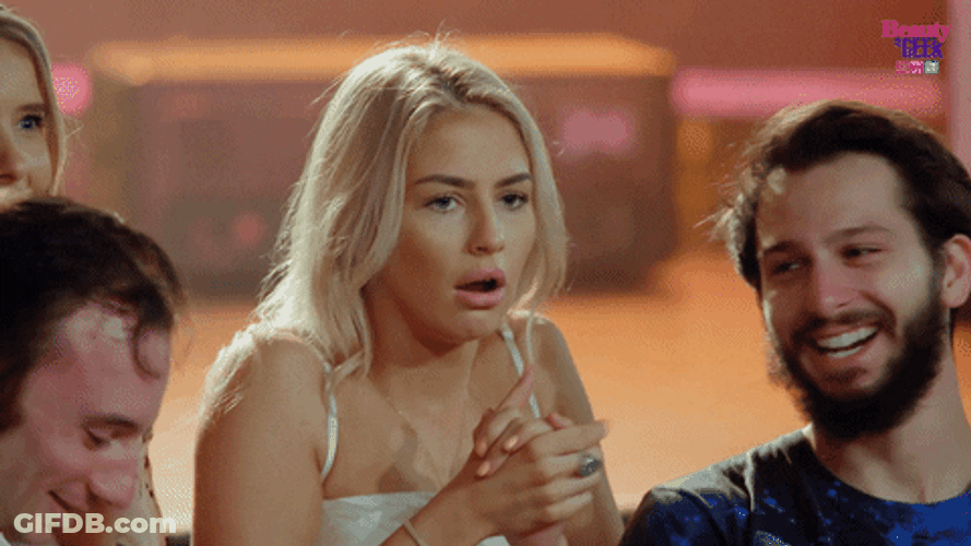 What Happened Woman With Blonde Hair GIF