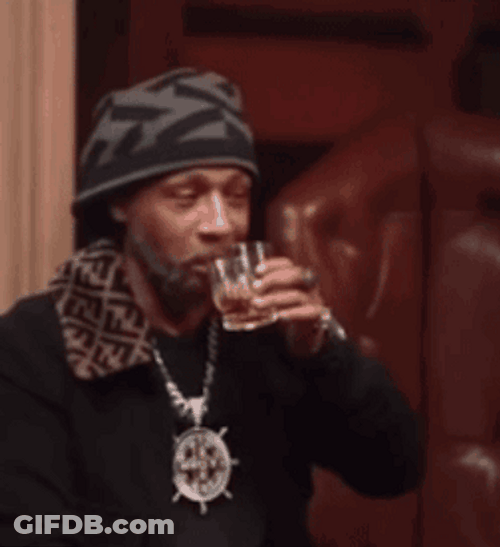 What I Do Is Drink GIF