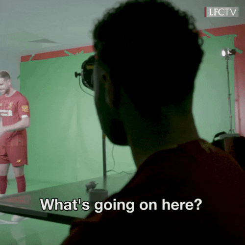 What Is Going On Flustered Athlete GIF