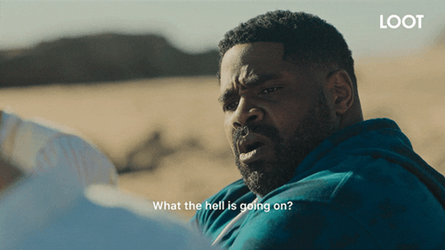 What Is Going On Ron Funches GIF