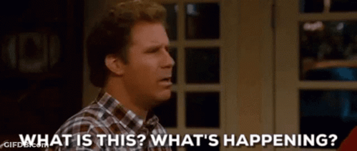 What Is Happening Will Ferrell GIF