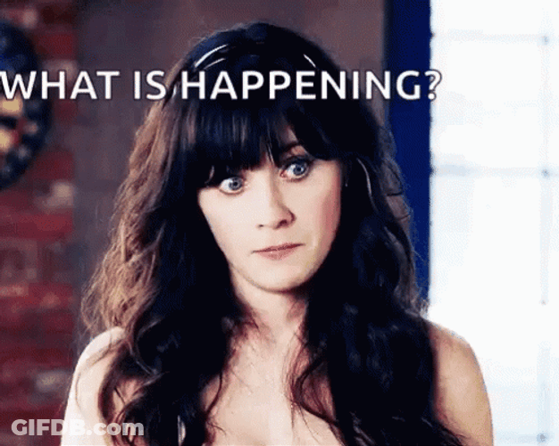What Is Happening Zoe DeChanel GIF