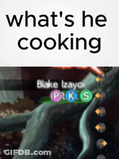 What Is He Cooking Blake Izayo Pks GIF