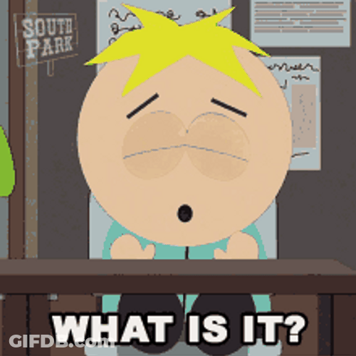 What Is It Butters Stotch GIF