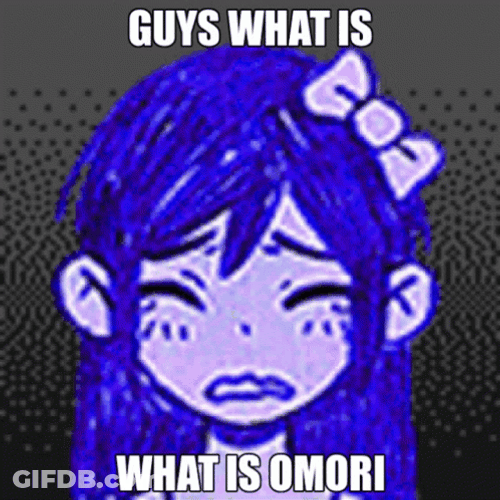 What Is Omori Crying Sad GIF