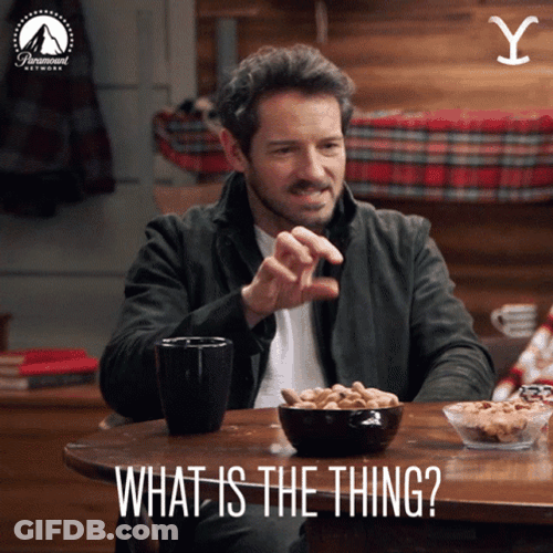 What Is The Thing GIF