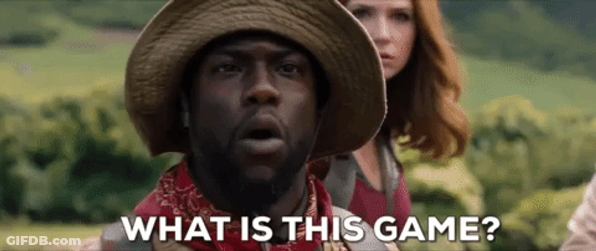 What Is This Game Kevin Hart GIF
