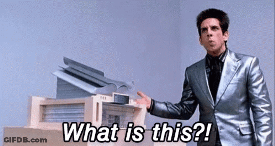 What Is This Zoolander GIF