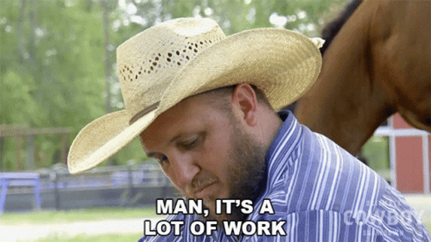 What Like Its Hard It's A Lot Of Work GIF