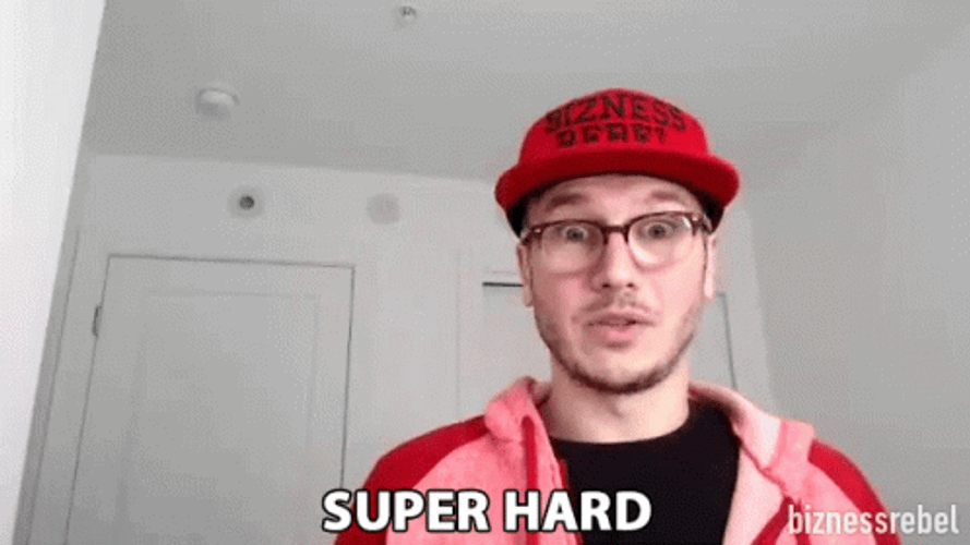 What Like Its Hard Super GIF