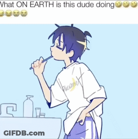 What On Earth Is This Dude Doing With A Picture Of A Boy GIF