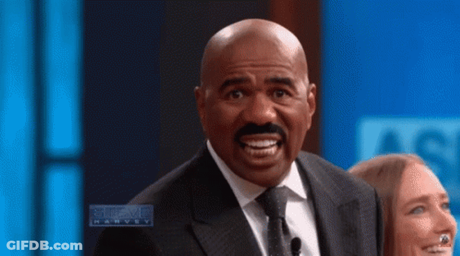 What Reaction Steve Harvey GIF